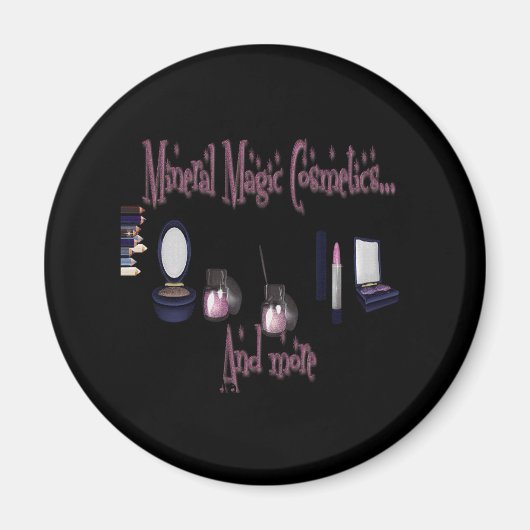 ebaystore Front Bannerfor etsy, MineralMagicCos... Magnet (Vorne)