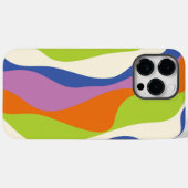 EBB & Flow 4 Blau, Orange, Lila, Grün & Creme Case-Mate iPhone Hülle (Rückseite (Horizontal))