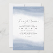 Ebb Tide Coastal Probe Abendessen Einladung (Vorderseite)