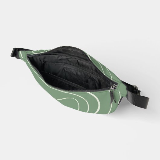 EBB und Flow 2 in grün Bauchtasche (Offen)