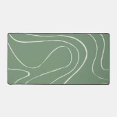 EBB und Flow 2 in grün Schreibtischunterlage (Vorderseite)