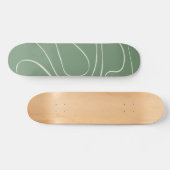 EBB und Flow 2 in grün Skateboard (Horizontal)