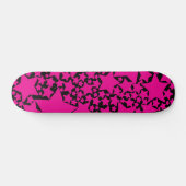 EBB und Flow 2 in Magenta und Schwarz Skateboard (Horizontal)