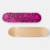 EBB und Flow 2 in Magenta und Schwarz Skateboard (Horizontal)