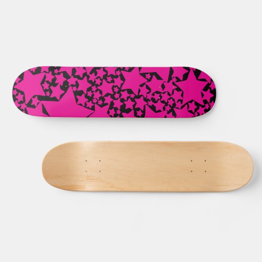 EBB und Flow 2 in Magenta und Schwarz Skateboard (Horizontal)