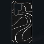 Ebb und Flow 2 - Schwarz auf Weiß Samsung Galaxy Hülle<br><div class="desc">Ebb und Flow 2 - Schwarz auf Weiß</div>