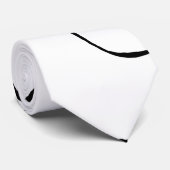 EBB und Flow 2 - Schwarz und Weiß Krawatte (Gerollt)