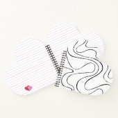 EBB und Flow 2 - Schwarz und Weiß Notizblock (Innenseite)