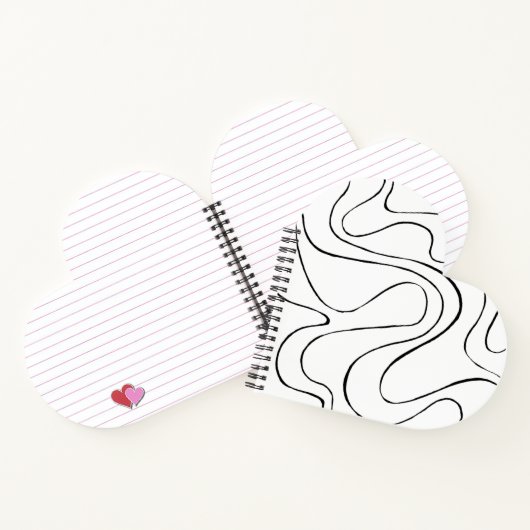 EBB und Flow 2 - Schwarz und Weiß Notizblock (Innenseite)