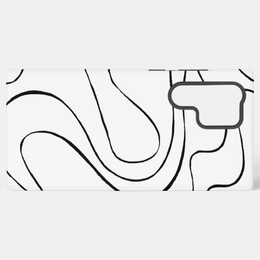 EBB und Flow 2 - Schwarz und Weiß Samsung Galaxy Hülle (Rückseite (Horizontal))