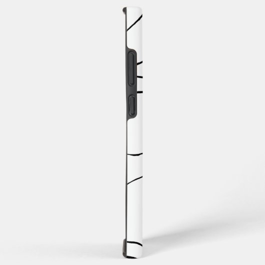 EBB und Flow 2 - Schwarz und Weiß Samsung Galaxy Hülle (Rechte Seite)