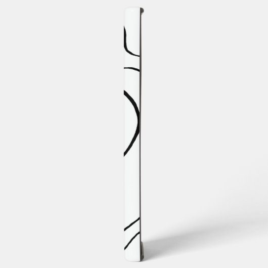 EBB und Flow 2 - Schwarz und Weiß Samsung Galaxy Hülle (Linke Seite)