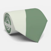EBB und Flow 4 in grün Krawatte (Gerollt)