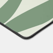 EBB und Flow 4 in grün Schreibtischunterlage (Ecke)