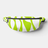 EBB und Flow 4 in Kalkgrün und Weiß Bauchtasche (Ablage )