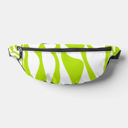 EBB und Flow 4 in Kalkgrün und Weiß Bauchtasche (Ablage )