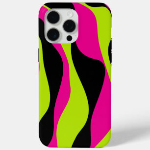EBB und Flow 4 in Lime Green, Hot Pink und Black Case-Mate iPhone Hülle