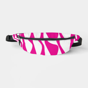 EBB und Flow 4 in Magenta und White Bauchtasche