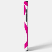 EBB und Flow 4 in Magenta und White Case-Mate iPhone Hülle (Rückseite / Links)