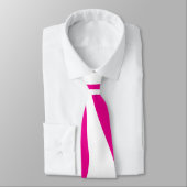 EBB und Flow 4 in Magenta und White Krawatte (Gebunden)
