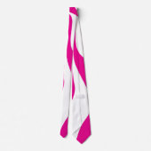 EBB und Flow 4 in Magenta und White Krawatte (Rückseite)