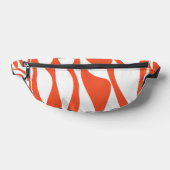 EBB und Flow 4 in Orange und Weiß Bauchtasche (Ablage )