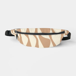 EBB und Flow 4 in Tan und Creme Bauchtasche
