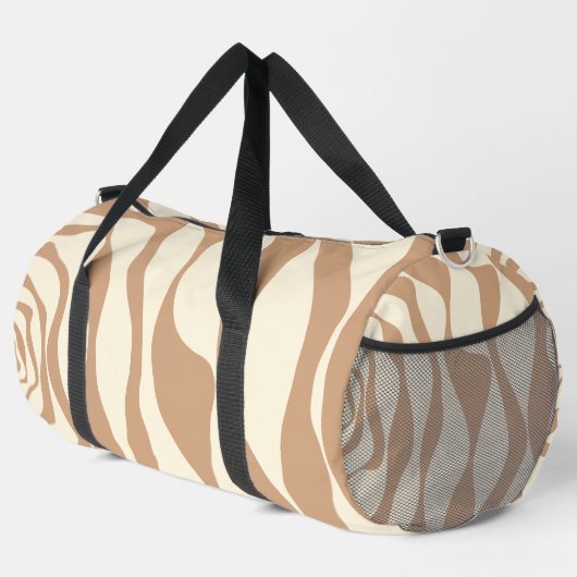 EBB und Flow 4 in Tan und Creme Duffle Bag (Rechte Ecke)