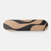 EBB und Flow 4 in Tan und Schwarz Skateboard (Horizontal)