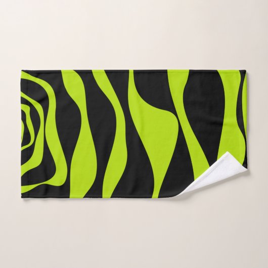 EBB und Flow 4 - Kalkgrün Badhandtuch Set (Handtuch)