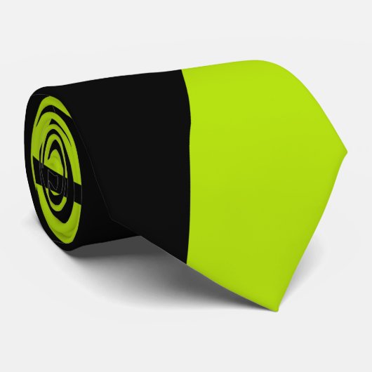 EBB und Flow 4 - Kalkgrün Krawatte (Gerollt)