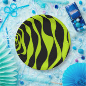 EBB und Flow 4 - Kalkgrün Pappteller (Party)