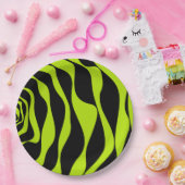 EBB und Flow 4 - Kalkgrün Pappteller (Party)