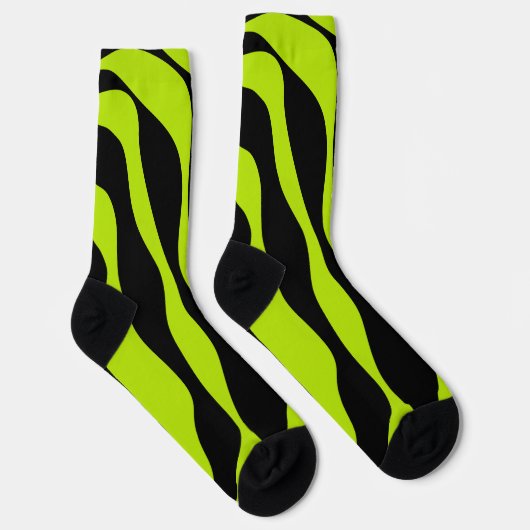 EBB und Flow 4 - Kalkgrün Socken (Rechts)