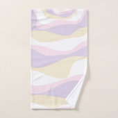 EBB und Flow 4 - Pastellrosa, Gelb und Lila Badhandtuch Set (Handtuch)