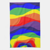 EbB und Flow 4 Rainbow Geschirrtuch (Vertikal)