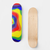 EbB und Flow 4 Rainbow Skateboard (Vorderseite)