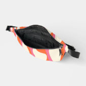 EBB und Flow 4 - Rosa, Orange und Creme Bauchtasche (Offen)