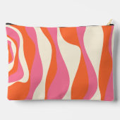 EBB und Flow 4 - Rosa, Orange und Creme Zubehörtasche (Rückseite)