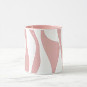 EBB und Flow 4 - Rosa und Weiß Tasse (Zentrum)