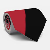 EBB und Flow 4 - Rot, Grau, Schwarz und Knochen we Krawatte (Gerollt)