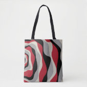 EBB und Flow 4 - Rot, Grau, Schwarz und Knochen we Tasche (Vorderseite)