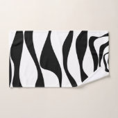 EBB und Flow 4 - Schwarz und Weiß Badhandtuch Set (Handtuch)