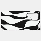 EBB und Flow 4 - Schwarz und Weiß Samsung Galaxy Hülle (Rückseite (Horizontal))