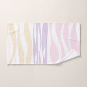 EBB und Flow - Pastellrosa, Gelb und Lila Badhandtuch Set (Handtuch)