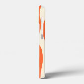 Ebb und Flow - Rosa, Orange und Creme Case-Mate iPhone Hülle (Rückseite / Links)