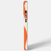 Ebb und Flow - Rosa, Orange und Creme Case-Mate iPhone Hülle (Rückseite / Links)