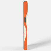 Ebb und Flow - Rosa, Orange und Creme Case-Mate iPhone Hülle (Rückseite / Rechts)