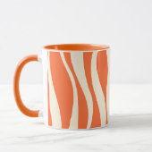 Ebb und Flow - Rosa, Orange und Creme Tasse (Links)