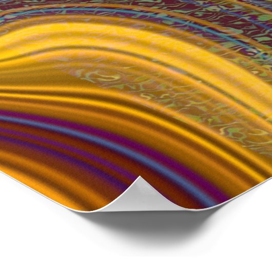 EBB und Fluss Poster (Ecke)